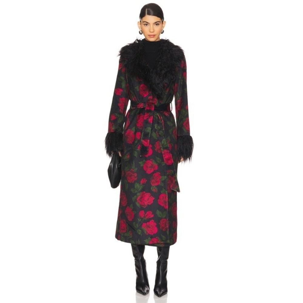 Show Me Your Mumu Elaine Coat Send Me Roses Penny Lane Jacket Size XS Excellent